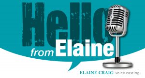 Elaine Craig Voice Casting / Hello